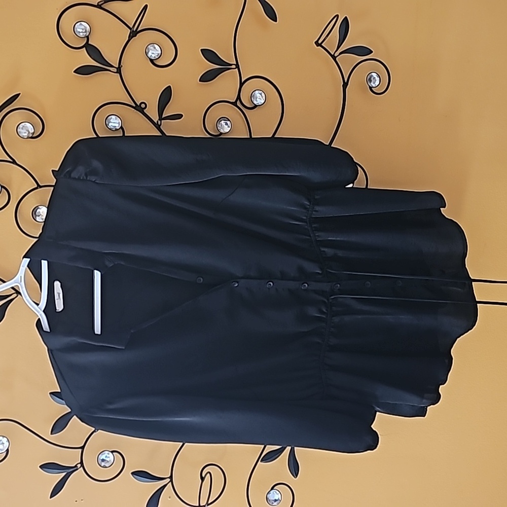Jump button down blouse